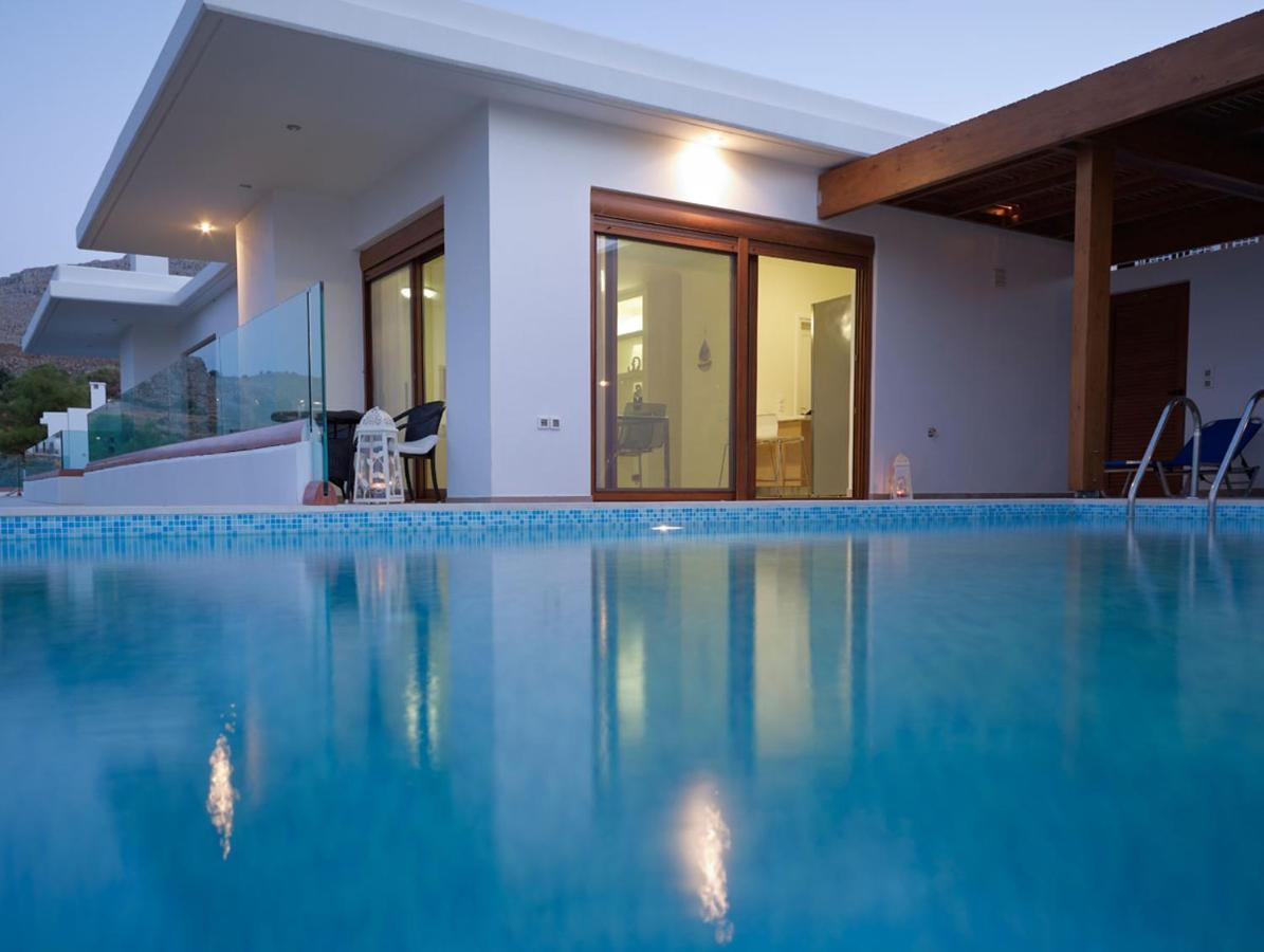 Luxury Villa Verna Líndos Eksteriør billede
